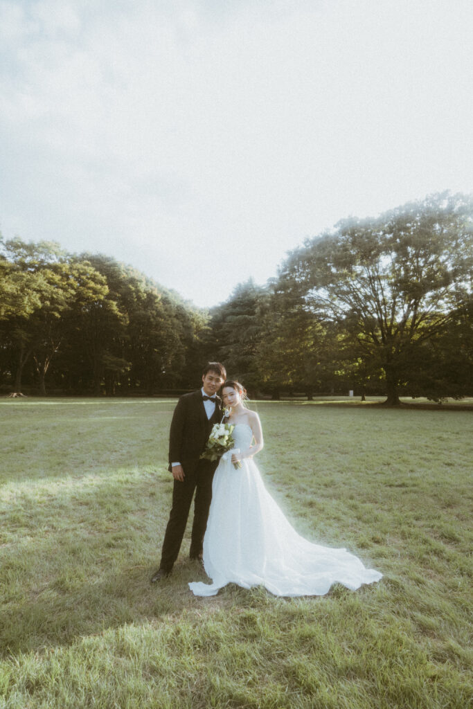 砧公園（BAOI）の前撮り事例