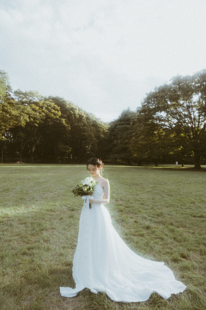 砧公園（BAOI）の前撮り事例