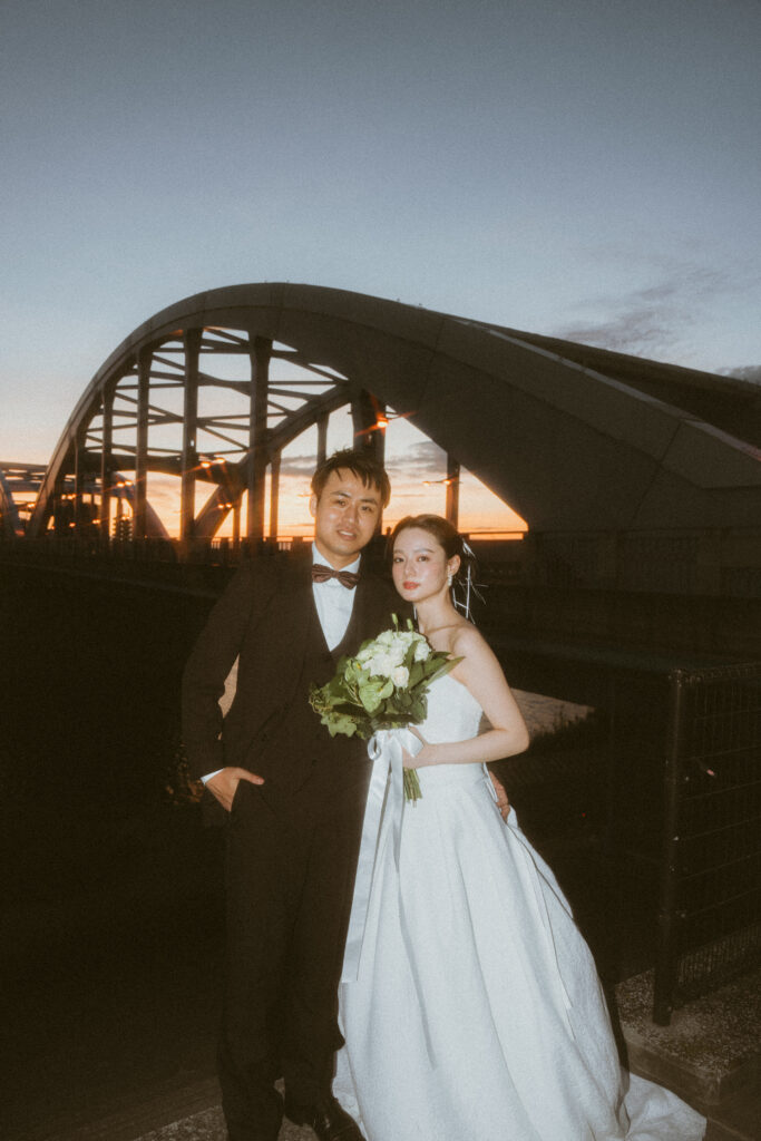 丸子橋・多摩川（BAOI / ナイト）の前撮り事例