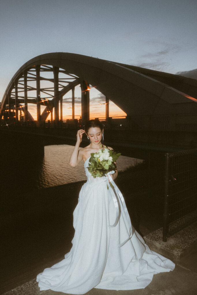 丸子橋・多摩川（BAOI / ナイト）の前撮り事例