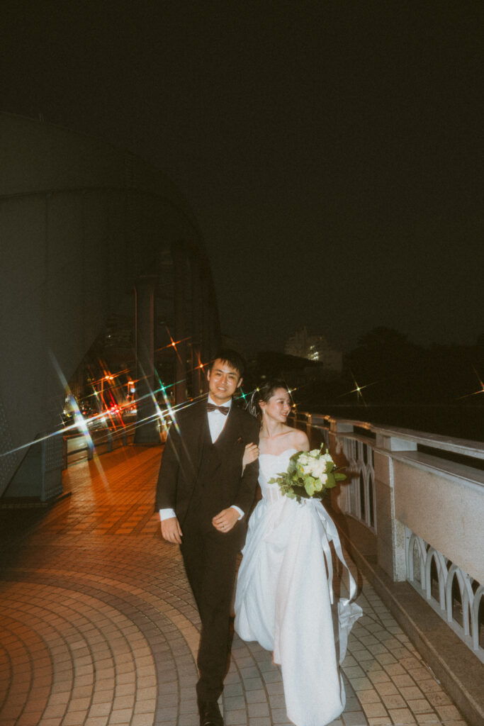 丸子橋・多摩川（BAOI / ナイト）の前撮り事例