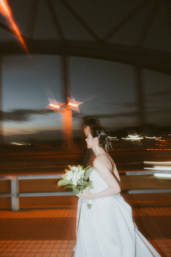 丸子橋・多摩川（BAOI / ナイト）の前撮り事例