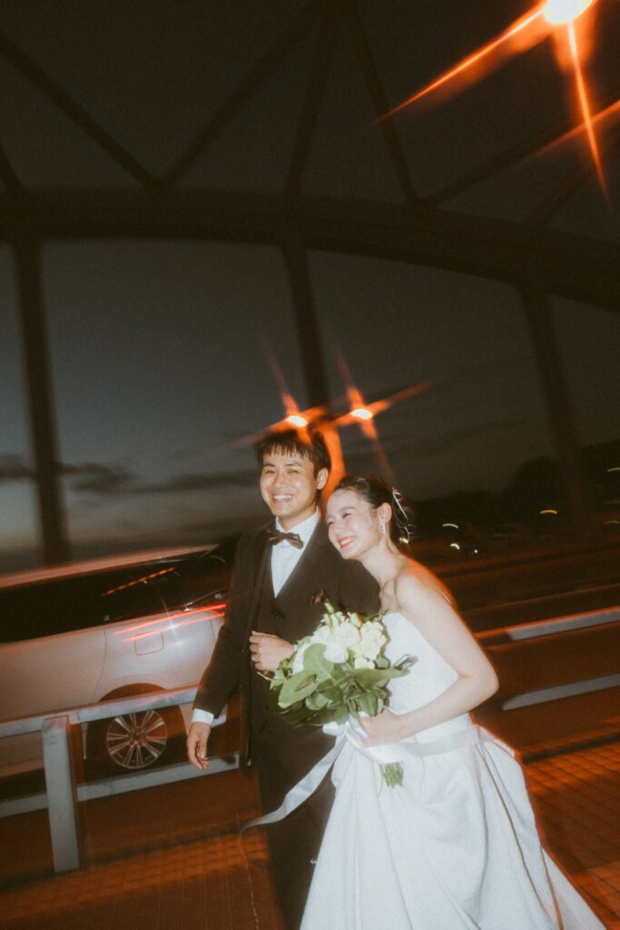 丸子橋・多摩川（BAOI / ナイト）の前撮り事例