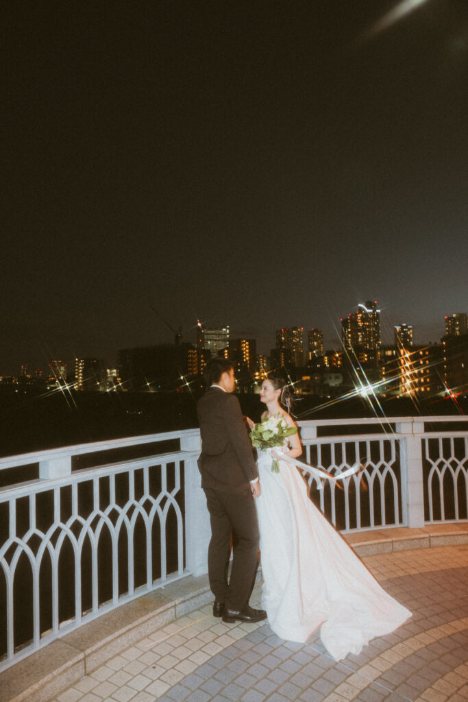 丸子橋・多摩川（BAOI / ナイト）の前撮り事例