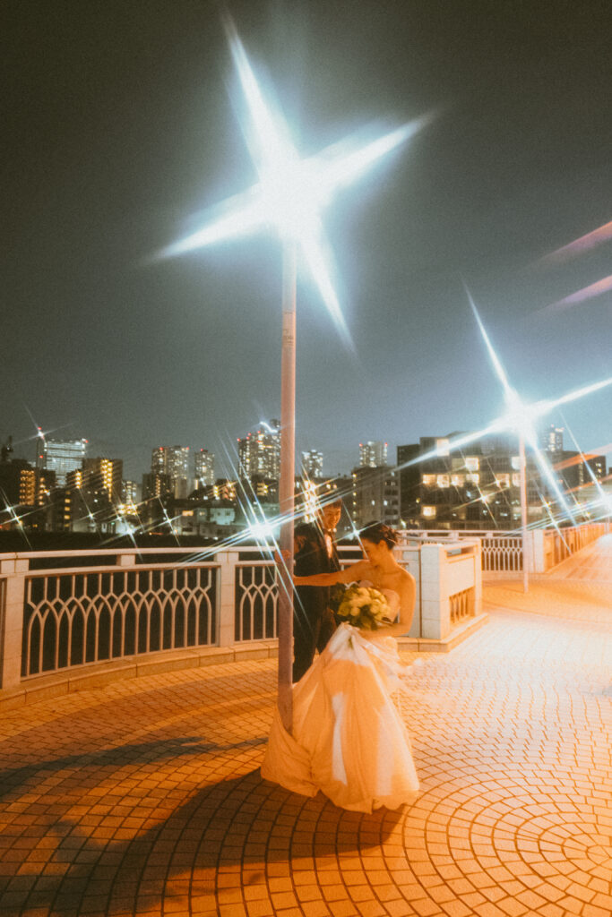 丸子橋・多摩川（BAOI / ナイト）の前撮り事例