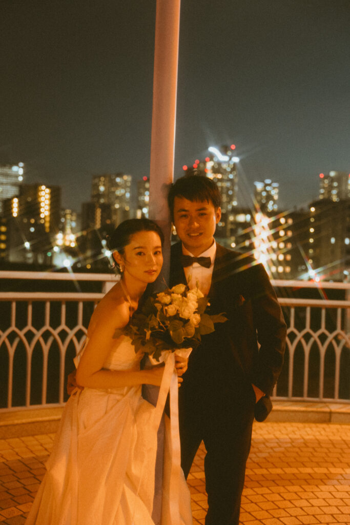 丸子橋・多摩川（BAOI / ナイト）の前撮り事例