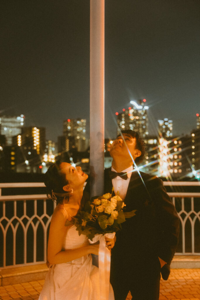 丸子橋・多摩川（BAOI / ナイト）の前撮り事例