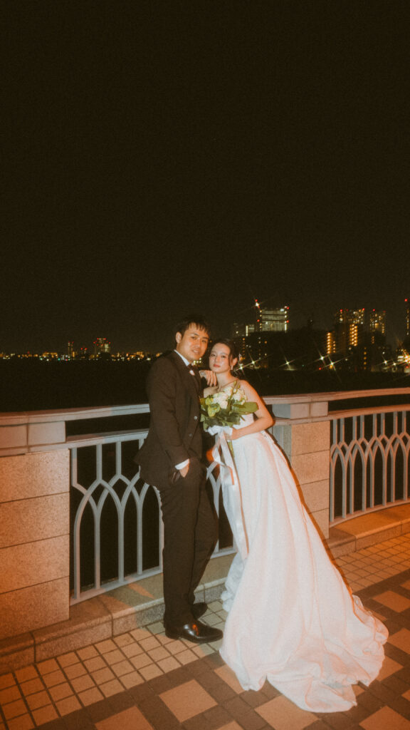 丸子橋・多摩川（BAOI / ナイト）の前撮り事例