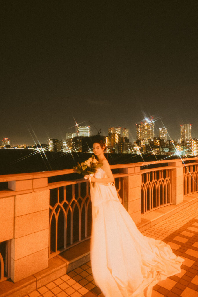 丸子橋・多摩川（BAOI / ナイト）の前撮り事例