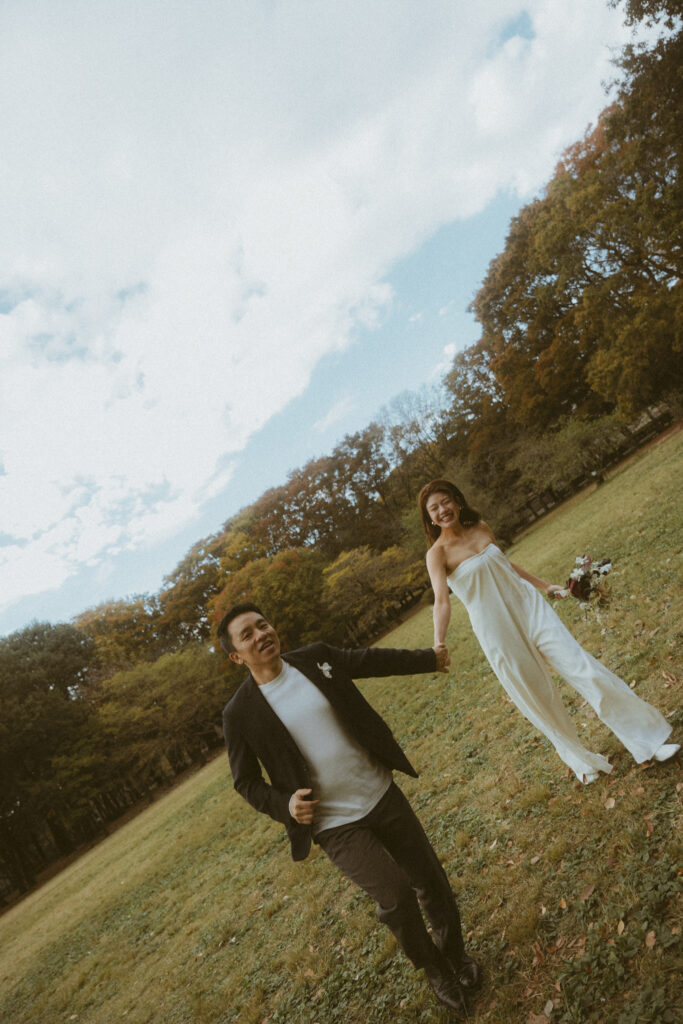 砧公園（BAOI）の前撮り事例