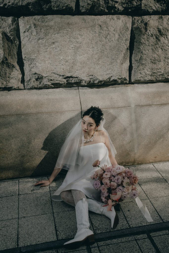 神戸元町旧居留地の前撮り事例