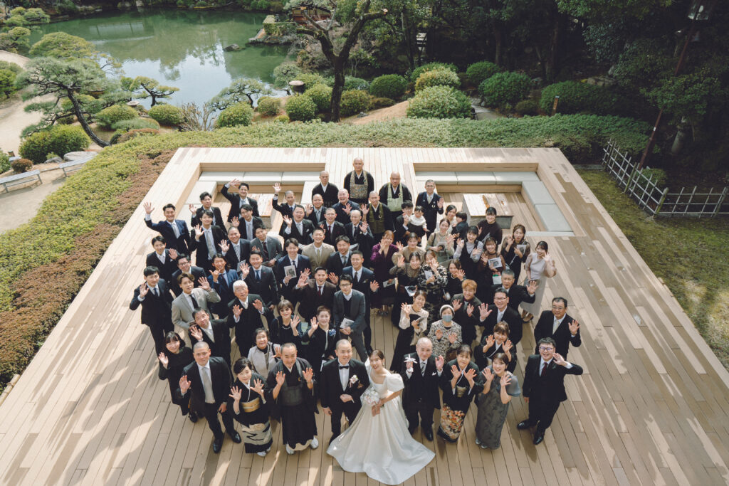 2025年2月 THE SORAKUEN 神戸 相楽園の当日フォト撮影事例の撮影事例