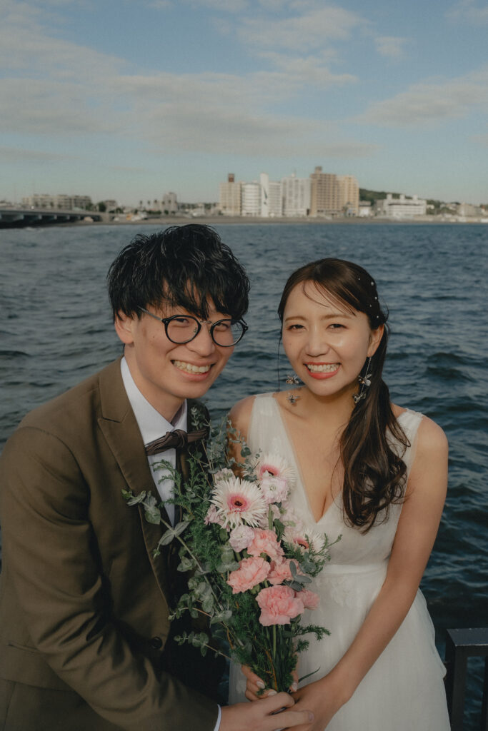 江の島の前撮り事例