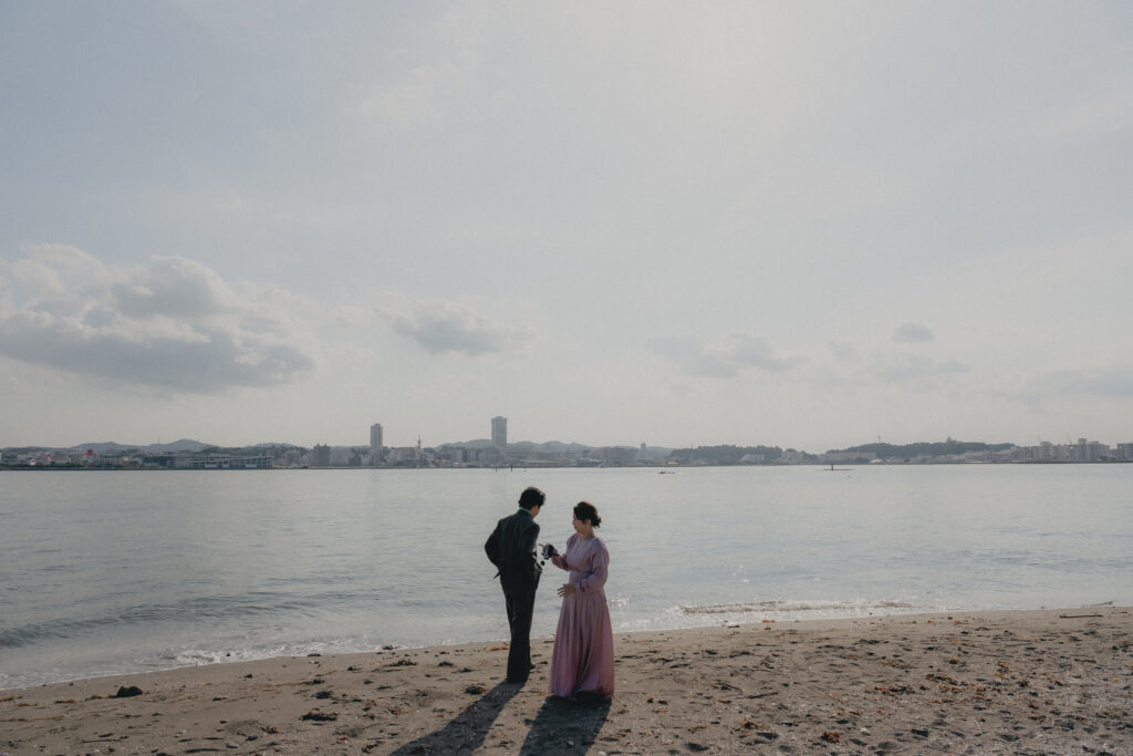 猿島の前撮り事例