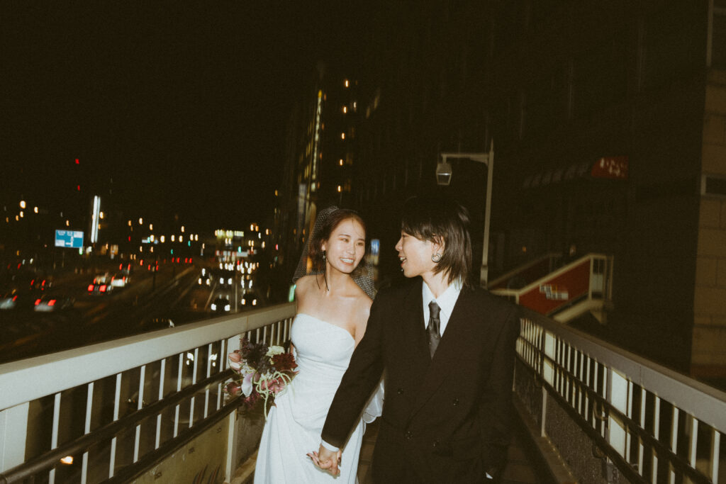 長崎駅（BAOI/ナイト）の前撮り事例