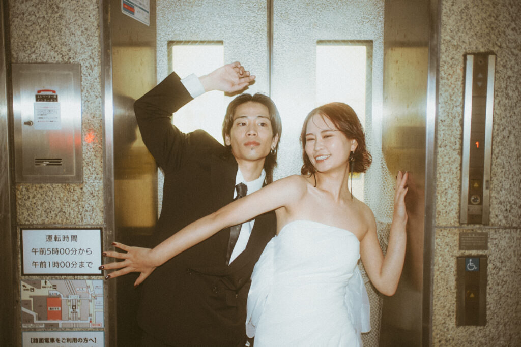 長崎駅（BAOI/ナイト）の前撮り事例