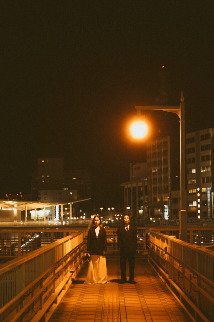長崎駅（BAOI/ナイト）の前撮り事例