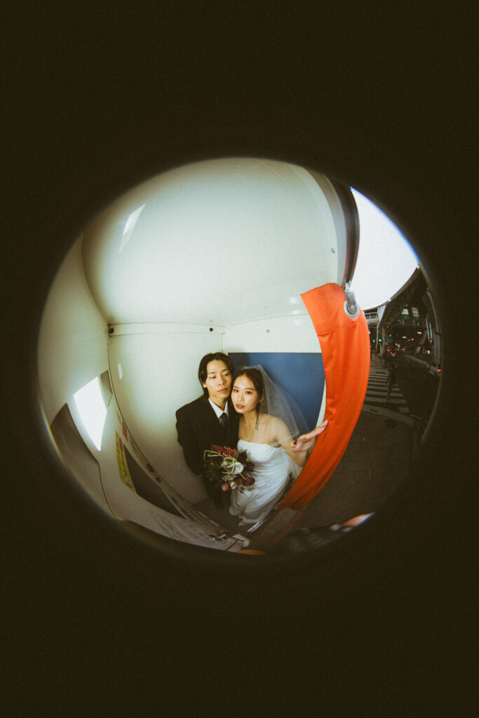 長崎駅（BAOI/ナイト）の前撮り事例