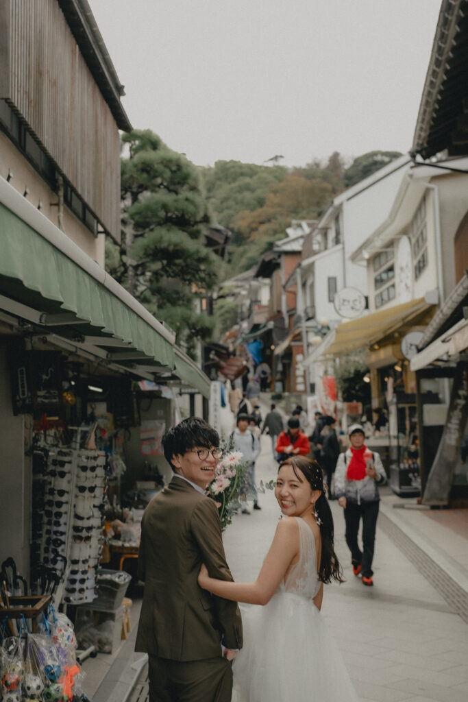 江の島の前撮り事例