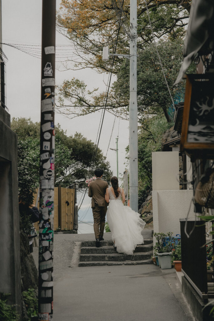 江の島の前撮り事例