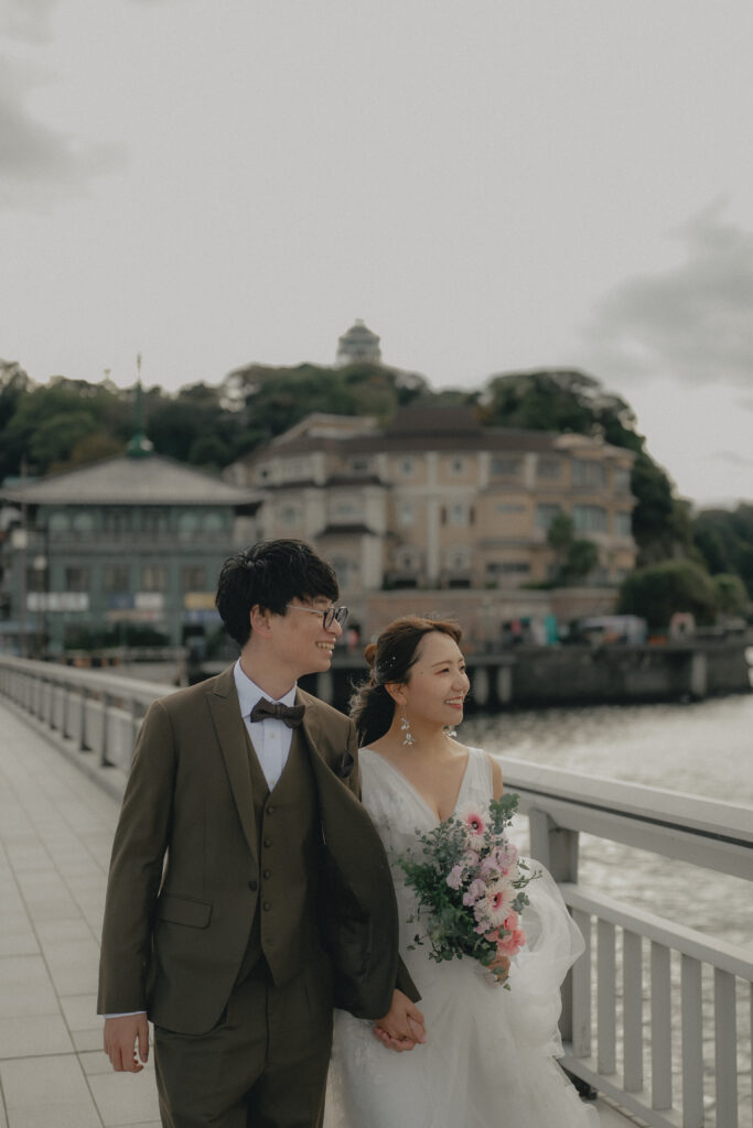 江の島の前撮り事例