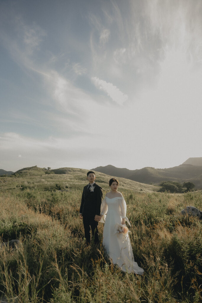 平尾台の前撮り事例