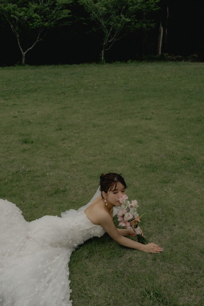 昭和の森公園の前撮り事例