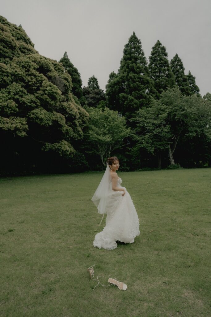 昭和の森公園の前撮り事例