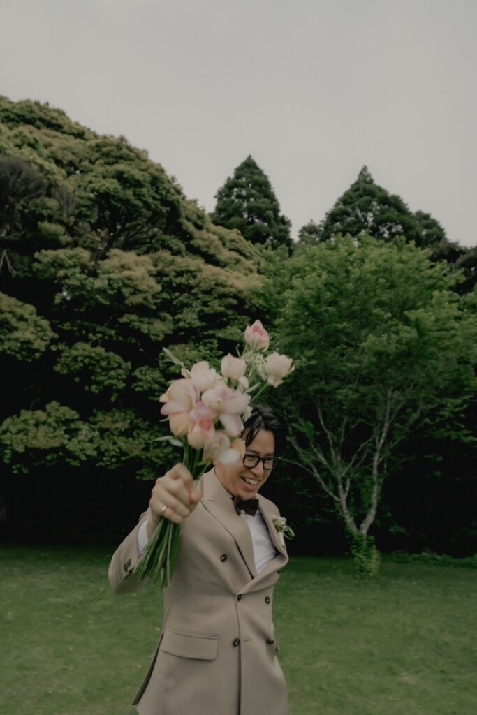 昭和の森公園の前撮り事例