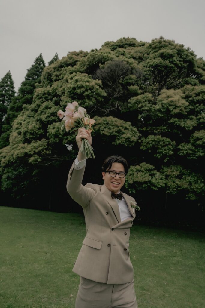 昭和の森公園の前撮り事例