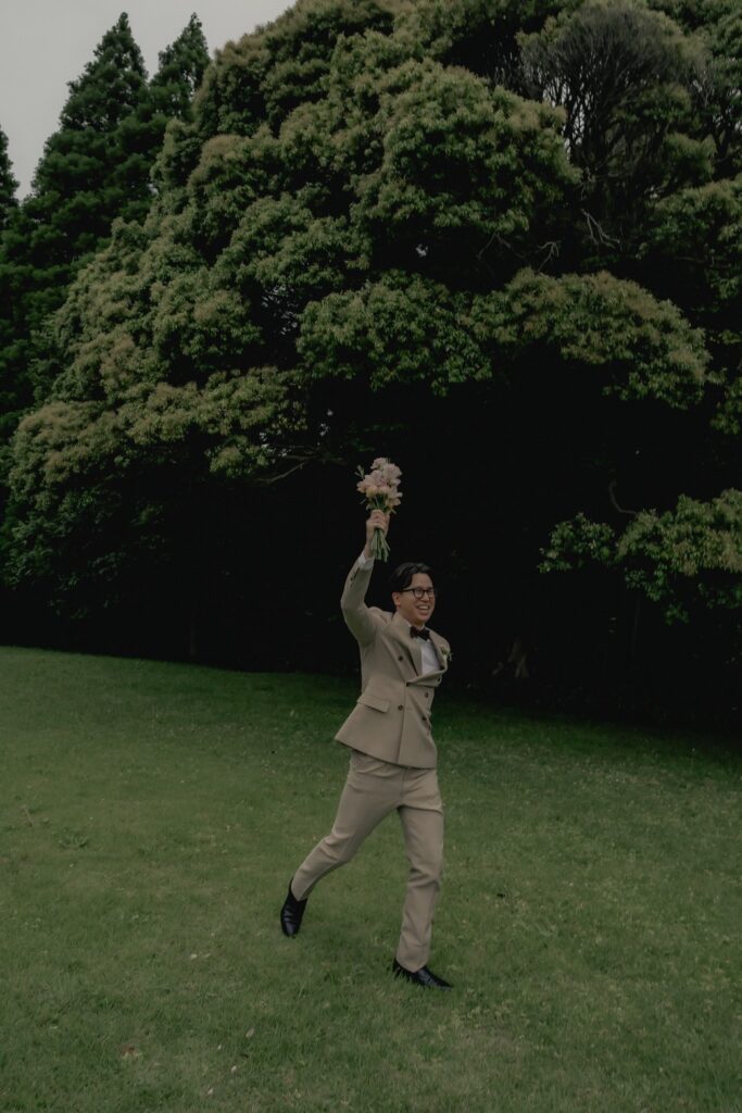 昭和の森公園の前撮り事例