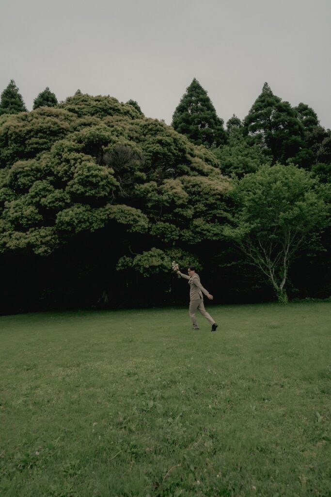 昭和の森公園の前撮り事例