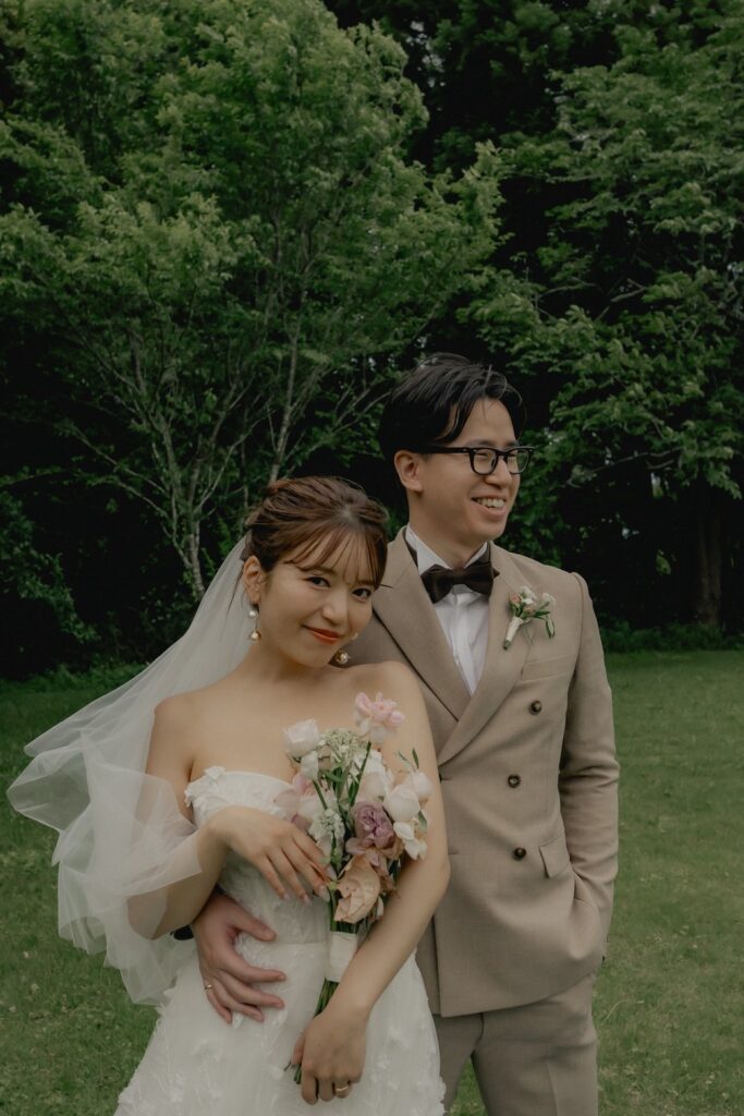 昭和の森公園の前撮り事例