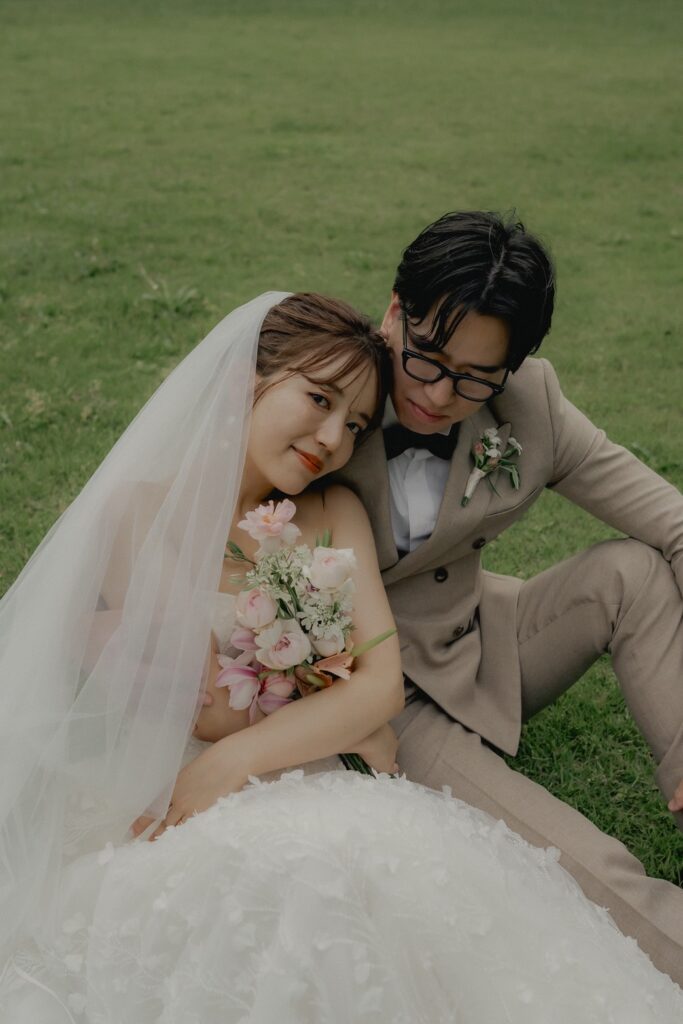 昭和の森公園の前撮り事例