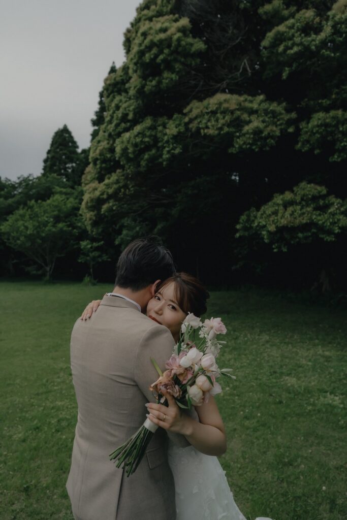昭和の森公園の前撮り事例