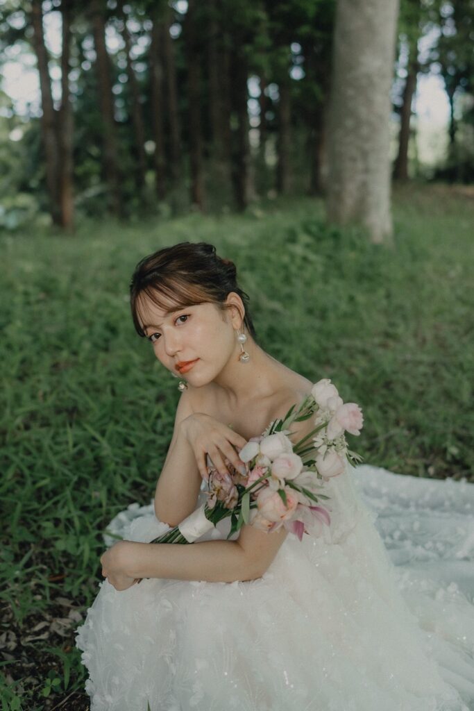 昭和の森公園の前撮り事例