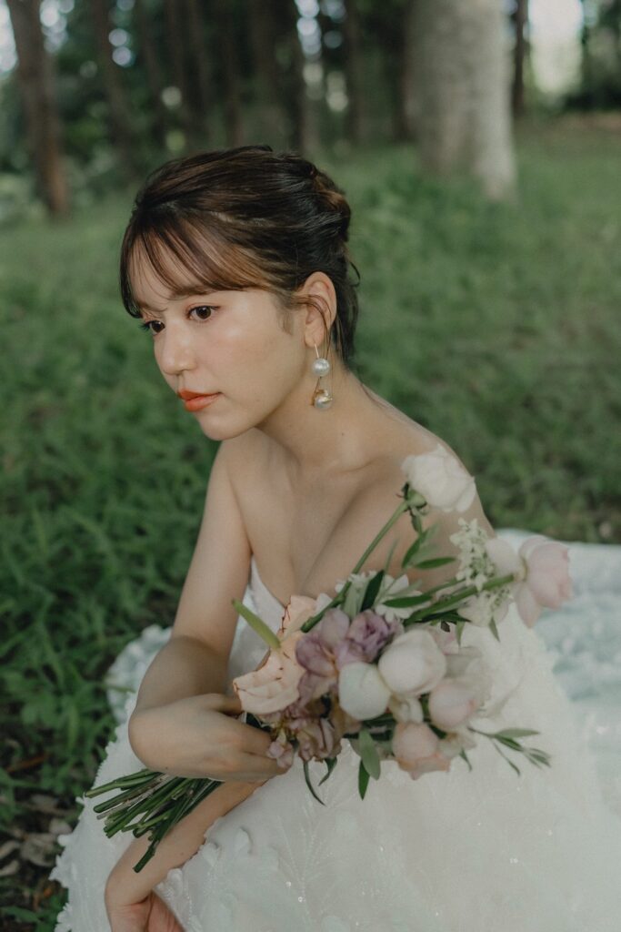 昭和の森公園の前撮り事例