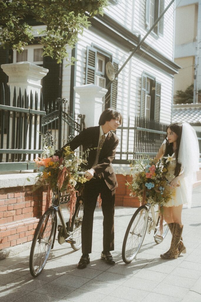 神戸北野坂/シュウエケ邸の前撮り事例