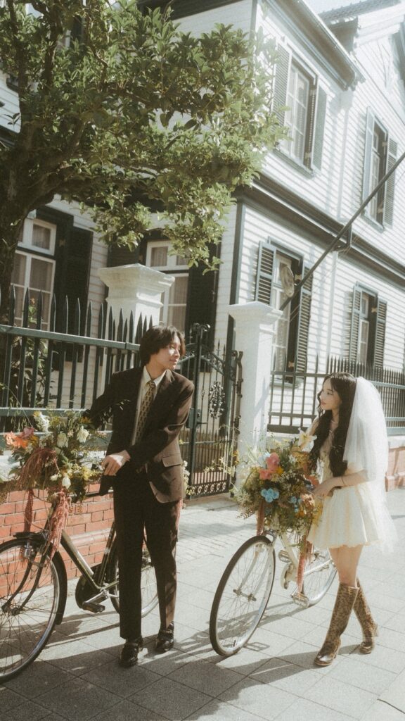 神戸北野坂/シュウエケ邸の前撮り事例