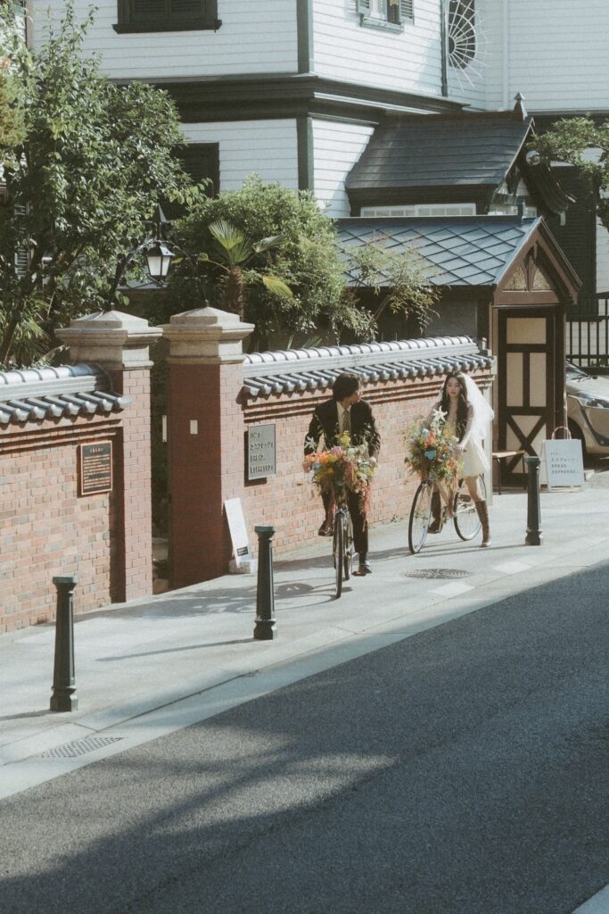 神戸北野坂/シュウエケ邸の前撮り事例