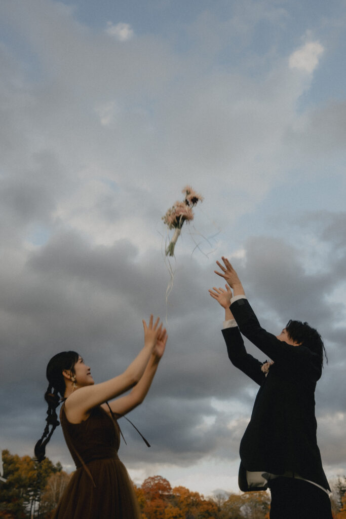 軽井沢タリアセン（SOOYE)の前撮り事例