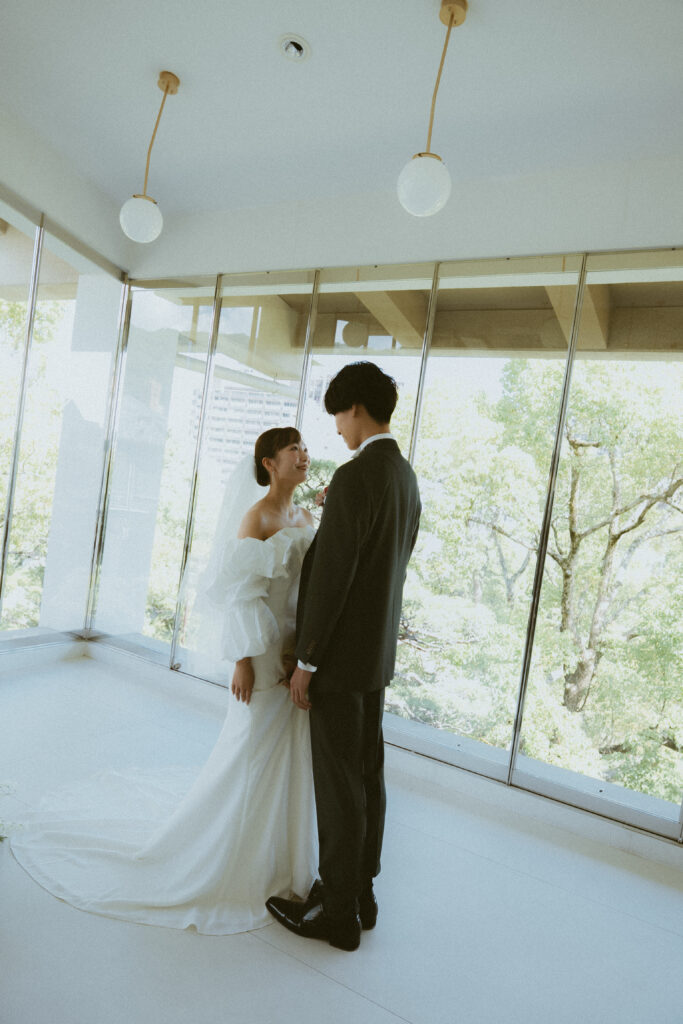 【フィルムレタッチ】2025年8月 The Sorakuenの当日フォト撮影事例の撮影事例