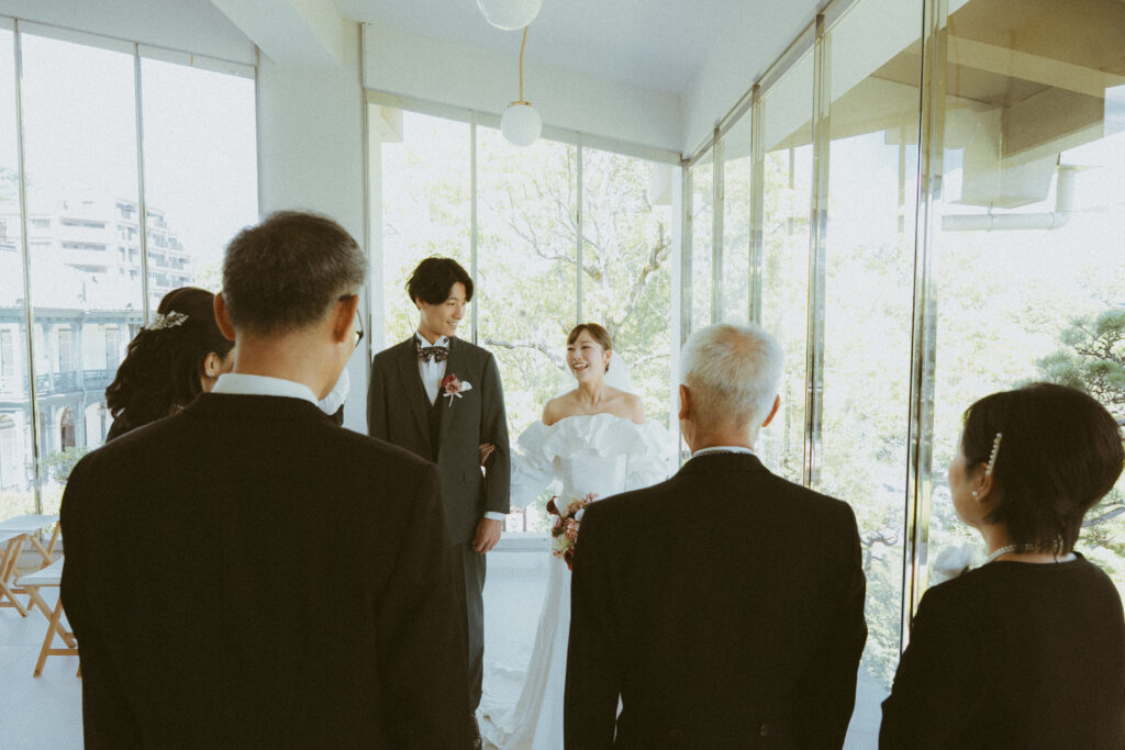 【フィルムレタッチ】2025年8月 The Sorakuenの当日フォト撮影事例の撮影事例