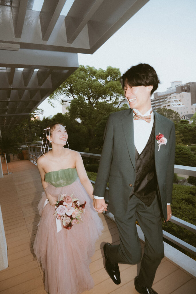 【フィルムレタッチ】2025年8月 The Sorakuenの当日フォト撮影事例の撮影事例