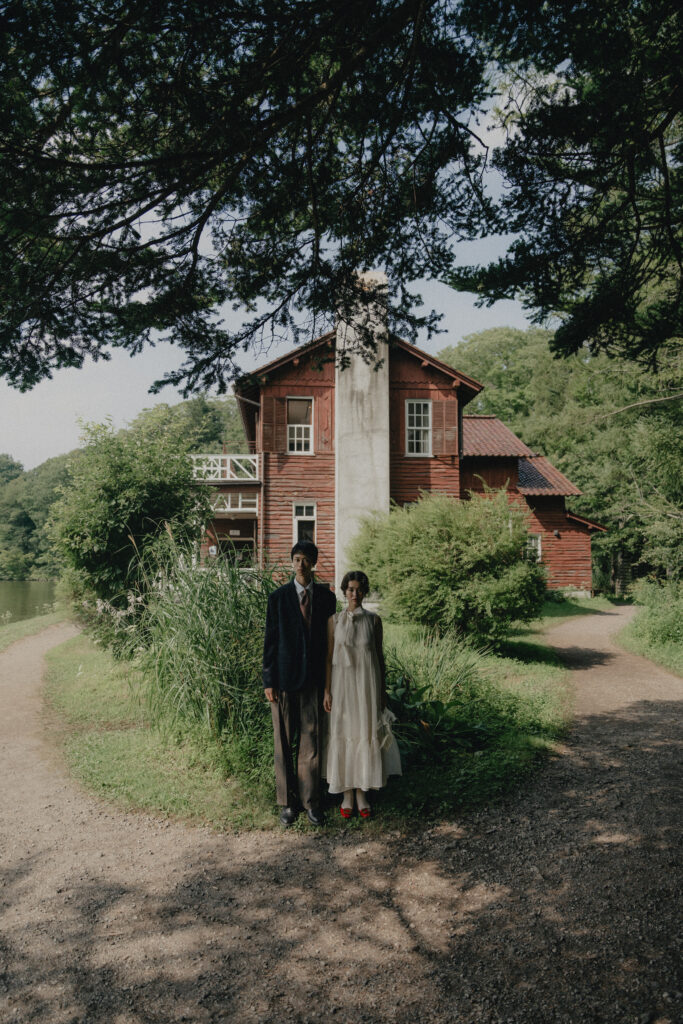 軽井沢タリアセンの前撮り事例