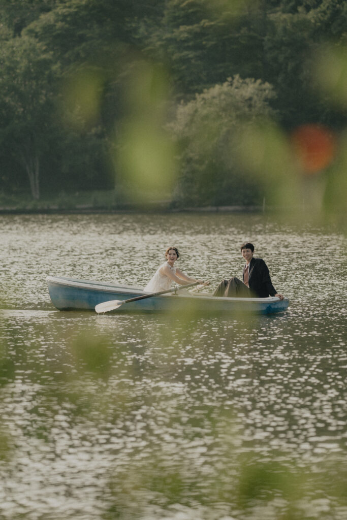 軽井沢タリアセンの前撮り事例