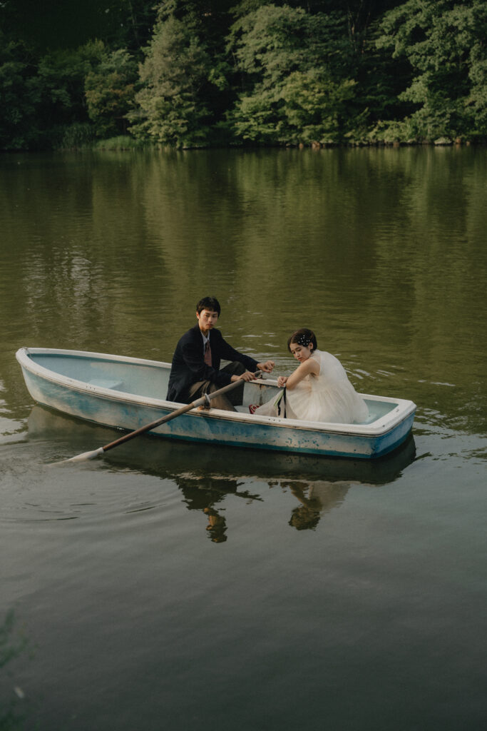 軽井沢タリアセンの前撮り事例