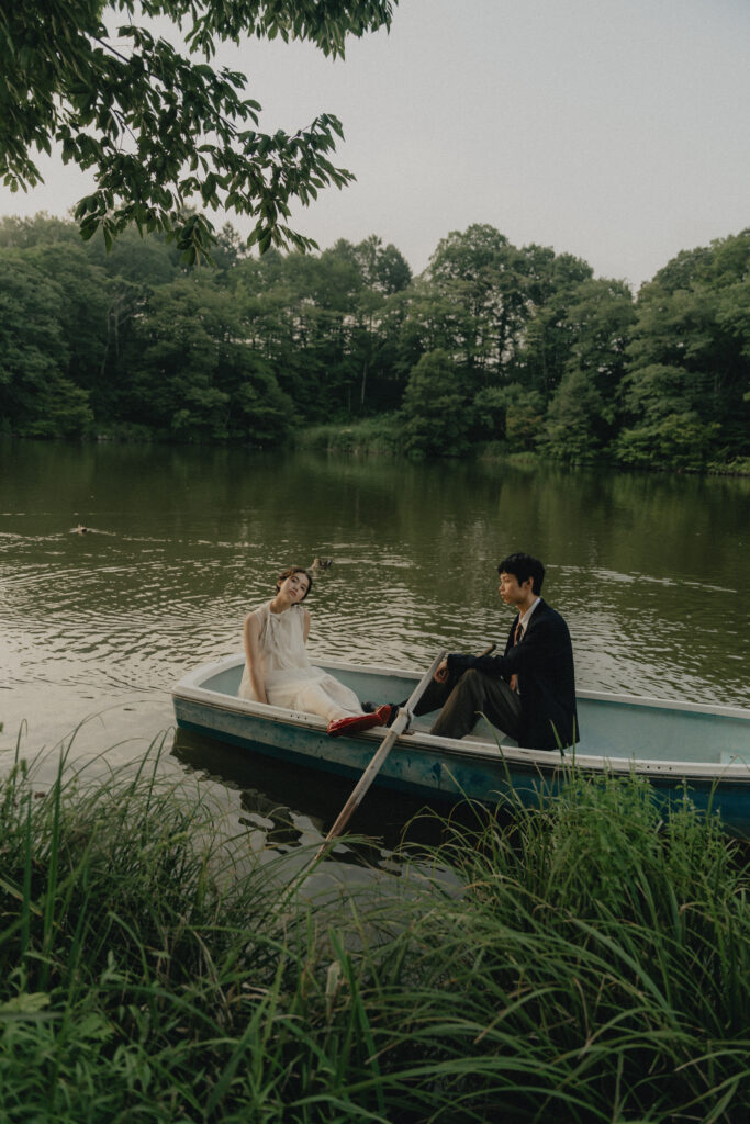 軽井沢タリアセンの前撮り事例