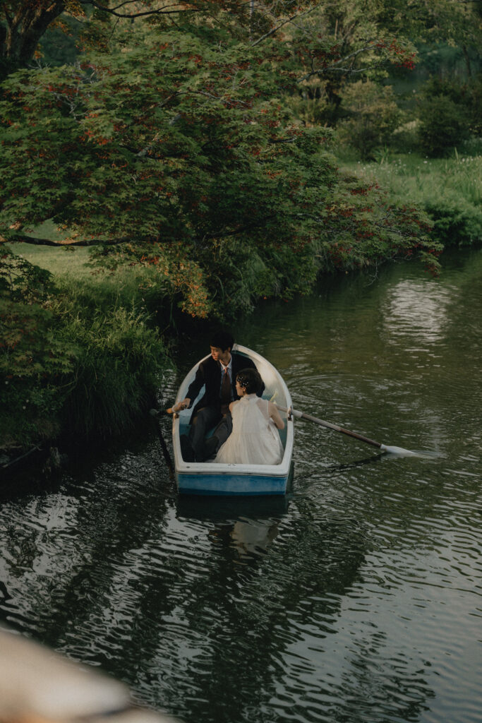 軽井沢タリアセンの前撮り事例