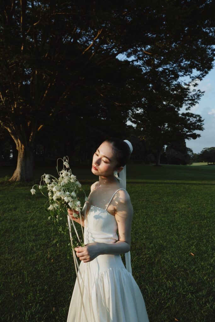 昭和の森公園の前撮り事例